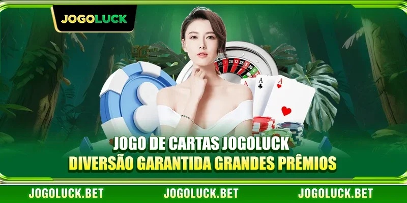 Jogo de cartas JOGOLUCK - Diversão Garantida Grandes Prêmios