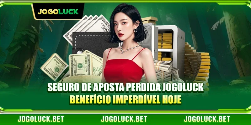 Seguro de Aposta Perdida JOGOLUCK - Benefício Imperdível Hoje